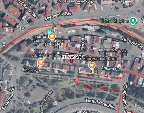 İSTANBUL KARTAL'DA 3 M2 SATILIK HİSSELİ BÜRO&OFİS